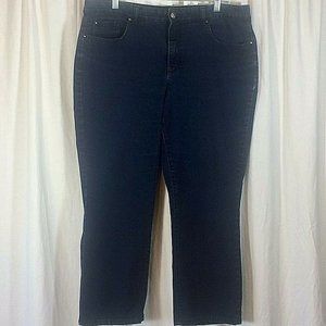 Charter Club Jean Shop Size 16 Regular Boot Leg